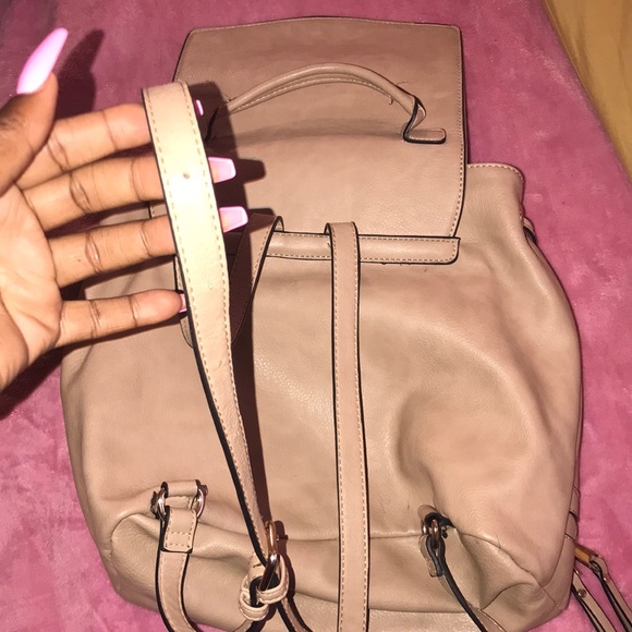 Cream backpack - Picture 2 of 3